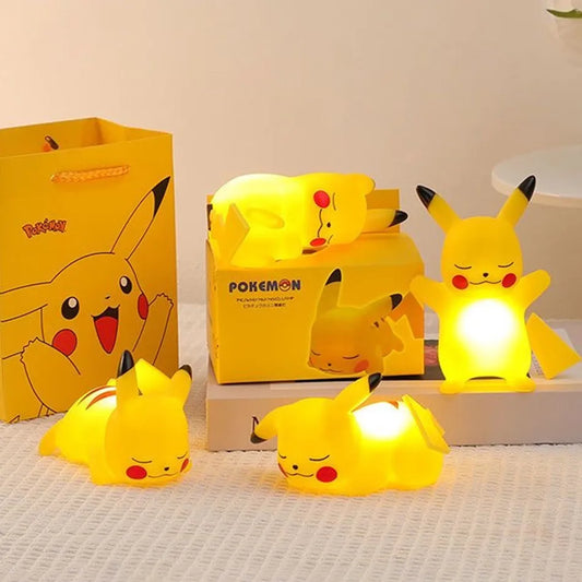 Pokemon Pikachu Night Light Cute Anime Soft Light Bedroom Bedside LED Light Room Decoration Christmas Children's Toy Gift - NEOstore